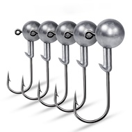 5pcs/lot 1g 1.5g 2g 2.5g 3.5g Crank Jig Head Hook Fishing Hook Head Jig Lure Hard Bait Soft Worm Fis