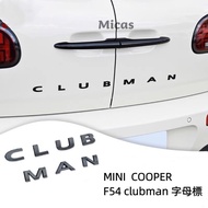 Micas/MINI COOPER/F54 clubman/Letter Label Sticker.