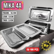 100 Pcs Mika Box GX-4A Dry Cake | Wet Cake Size 9.5 x 16.3 x 3.8 [CM]