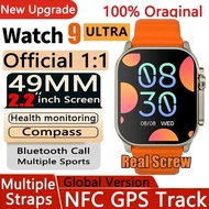 2023 Newest IWO Ultra 9 Gen 2 Smart Watch Men 49mm 2.2 inch HD Screen GPS NFC Waterproof Smartwatch Sports Fitness Watch PK HW8