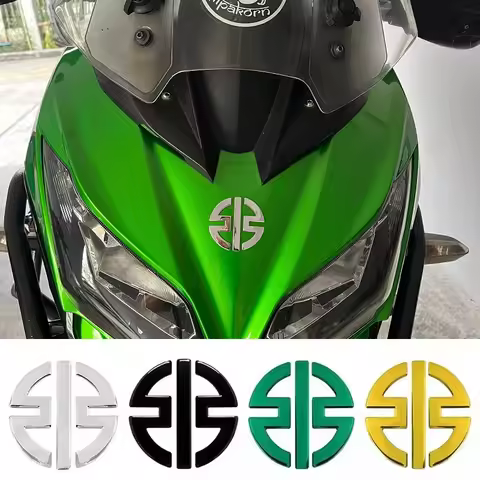 Motorcycle Modification Parts Sticker Bright Surface Decal Waterproof Label Suitable for Kawasaki H2
