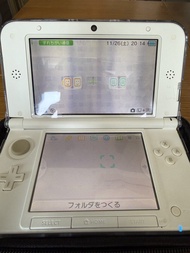 95% 新二手任天堂 Nintendo 日版 3DS LL 純白色珍珠白
