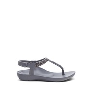 Aetrex Skyler Women's Sandals - Pewter Sparkle