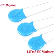 20Pcs/5pcs Varistor 14D431K 14D-431K 14D431 430V Metal Voltage Dependent Resistor VDR VSR Resistance