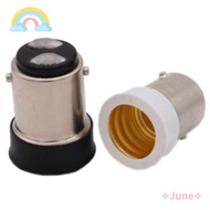 JUNE Lamp Holder, Converter Socket Adapter Halogen Light Base, Mini Screw Bulb B15 to E12 E15D to E14 LED Light Bulb Holder LED Saving Light