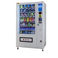 Combo vending machine beverage vending machine