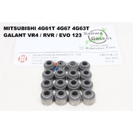 SANWA Japan Viton Valve Seal - Mitsubishi VR4 4G61T 4G67 4G63T EVO 123 RVR Galant Lancer Evolution M