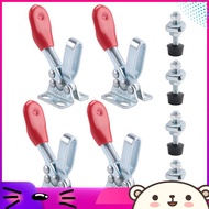wayne4Pcs Quick Release Toggle Clamp GH-201 Antislip Horizontal 59Lbs Holding Capacity for Machine O