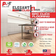 4MM SPC Flooring Waterproof &amp; Easy Click Installation For Home Flooring - SPC Elegant Cliq - 6 Colours Available