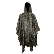 KWM6J Multifunction Waterproof Camo Raincoat Rain Coat Men Women Raining Poncho for Camping Fishing Motorcycle дождевик