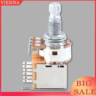 Push Pull Control Pot Potentiometer A500K/B500K/A250K/B250K Short Shaft Guitar Potentiometer Replace