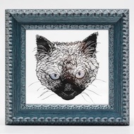 剪紙、暹羅貓、繪畫、藝術