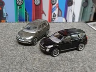 2架 1/64 majorette Citroen C-Crosser & Peugeot 4007 1:64 散車
