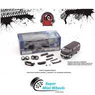 BM Creations 1:64 2015 Toyota Hiace KDH200V (purple) with Accessories