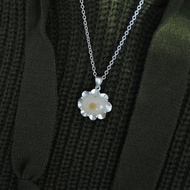 原創設計手工 海洋玉髓純銀吊墜鑲嵌