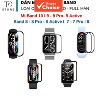 Screen protector for Xiaomi Mi Band Miband 10, 9, 9 Pro, 9 Active, Mi Band 8, 8 Pro, 8 Active, Mi Ba