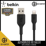 Belkin BOOST↑CHARGE™ Braided Lightning to USB-A Cable 1M - Black (Barcode : 745883788729)