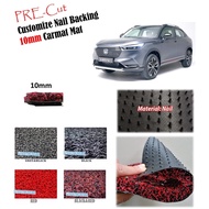 Honda HRV 2022 - 2025 Pre-Cut Customized Car Coil Floor Mat Carpet Nail Backing Carmat 10mm +/-