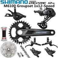 SHIMANO DEORE M6100 FULL GROUPSET 1X12SPEED (NO BOTTOM BRACKET)