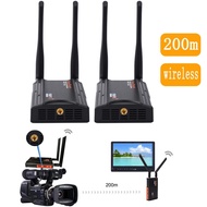 Full HD 200m Wireless HDMI Transmitter and Receiver Kit 1080p 60fps 5GHz Wireless Display Dongle Ada