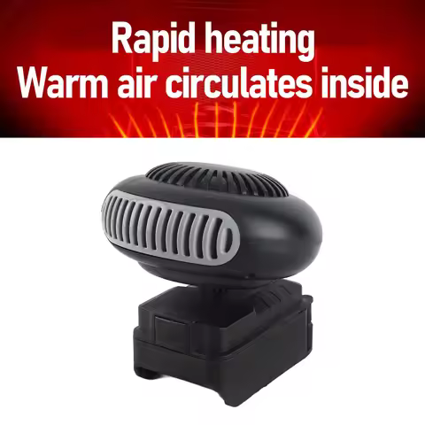 Space Heater Thermostat Space Heater Quiet Space Saving Fast Heating 170W 2 Temperatures for Worksho