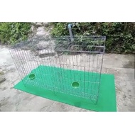 KANDANG AYAM BANGKOK GALVANIS / KANDANG BOX GALVANIS P150L80T80cm 2 pintu