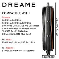 Dreame TriCut Brush, For X40 Ultra/X30 Ultra/L20 Ultra/L10s Ultra Gen 2 D9 Max Gen2..etc.Model