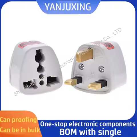 1~5PCS/LOT KY-7 Hong Kong power conversion plug British socket adapter for Singapore Malaysia and th