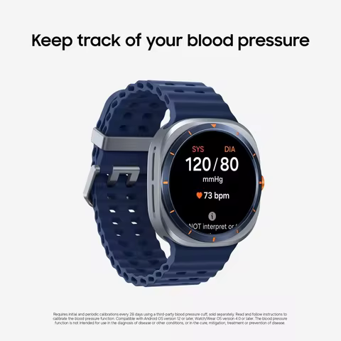 Samsung Galaxy Watch Ultra 2025 Lte Smartwatch, 1.5" Super Amoled Display, Exynos W1000 3Nm Chip, 2G