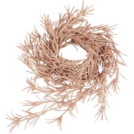 KI Store Rose Gold Glitter Christmas Garland 6-Foot Pack of 3 for Christmas Tree Decoration Wreath F