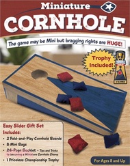 Miniature Cornhole Set: Easy Slider Gift Set