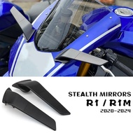 Motorcycle Stealth Mirrors for YAMAHA YZF-R1 YZF-R1M Accessories Adjustable Rear Mirror YZF R1 YZF R