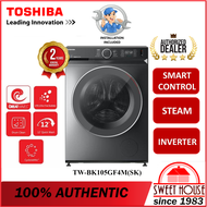 TOSHIBA TW-BK105GF4M 9.5KG Inverter Front Load Fully Auto Washing Machine Ultra Fine Bubble UFB Wash