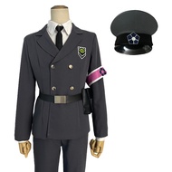 HOLOUN Blue Lock Anime Cosplay Costume Police costume Guards Chigiri Ness Kaiser Isagi Uniform Gift