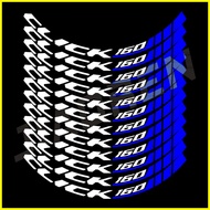 ✆ ✅ ◩ 1 set Honda click 160 150i mags decals click 125i v3 rim sticker for motorcycle