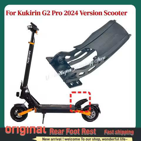 KUkirin G2 pro 2024 Electric Scooter Original Rear Foot Rest Pedal Aftermarket Parts for Enhanced Co
