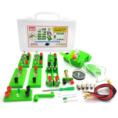 Student Electric Circuit Education Kits for School Lab Learning Physics Electromagnetic Experiments 