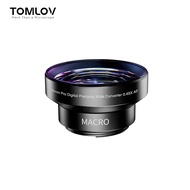 TOMLOV กล้องจุลทรรศน์ดิจิตอลเลนส์มุมกว้าง30มม.WL01เลนส์มุมกว้าง30มม. 0.45x เลนส์กล้องแบบฟิชอาย W/ส่ว