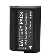 For Panasonic DMW-BLK22 Battery Lumix DC-G9 II DC-S5 DC-S9 DC-GH6 Lumix GH7 DC-S5 IIX 2200mAh Camera