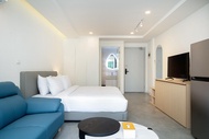 บ้านเดี่ยว 1 ห้องนอน 1 ห้องน้ำส่วนตัว ขนาด 32 ตร.ม. – ประตูน้ำ (Cozy King Studio w/ Washer & Kitchen