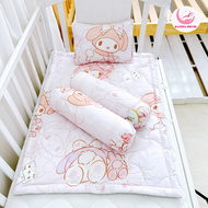 Bộ nệm gối trẻ sơ sinh Katina House vải Tencel mềm mịn mát nệm chống thấm