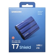 Samsung 2TB T7 Shield USB-C Portable SSD (Blue) for iPhone 16/15 Pro, PC, Mac, Android