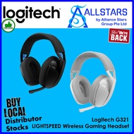 Logitech G321 (Black/White) Gaming Headset / Lightspeed Wireless + Bluetooth (981-001564/981-001570)
