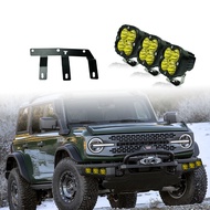 Customized Yellow LED Fog Light Pods for Ford F-150 Ford Raptor Led Fog Driving Lights