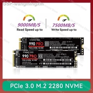 Wangmingxin Ssd M2 Nvme 4TB 8TB เมกะไบต์/วินาที990pro Pcie4.0 7500เกม Diy Hdd Nvme Ssd 2Tb 4Tb สำหรับแล็ปท็อปเน็ตบุ๊ก Ps5ไอน้ำ