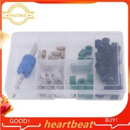 71Pcs A/C Air Conditioning Valve Core R12 R134A Refrigeration Valve Core R12 / R134A AC Master Valve