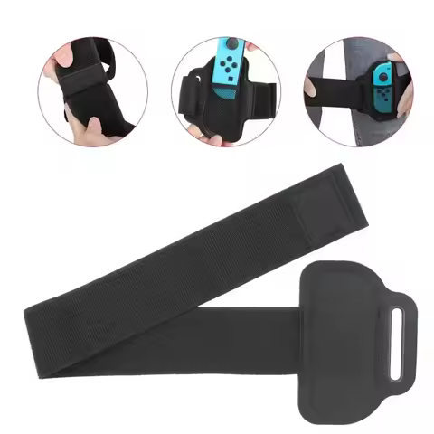 Adjustable Leg Strap Elastic Band For Nintendo Switch Joycon Ring Fit Adventure Game Ring Feet Acces