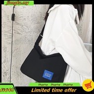 Beg galas tepi Lelaki tote bag student New men and women students couples simple class canvas bags b