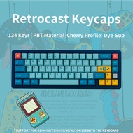 [SG Local Stock] Retrocast Keycaps | Cherry Profile | PBT Dye-Sub | Royal Kludge Tecware Keychron Akko Keycap