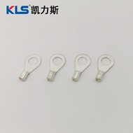 OT1-3 OT1-4Round Bare Terminal O Type Cold-pressed Terminal Block Copper Nose Terminal Wire Connecto